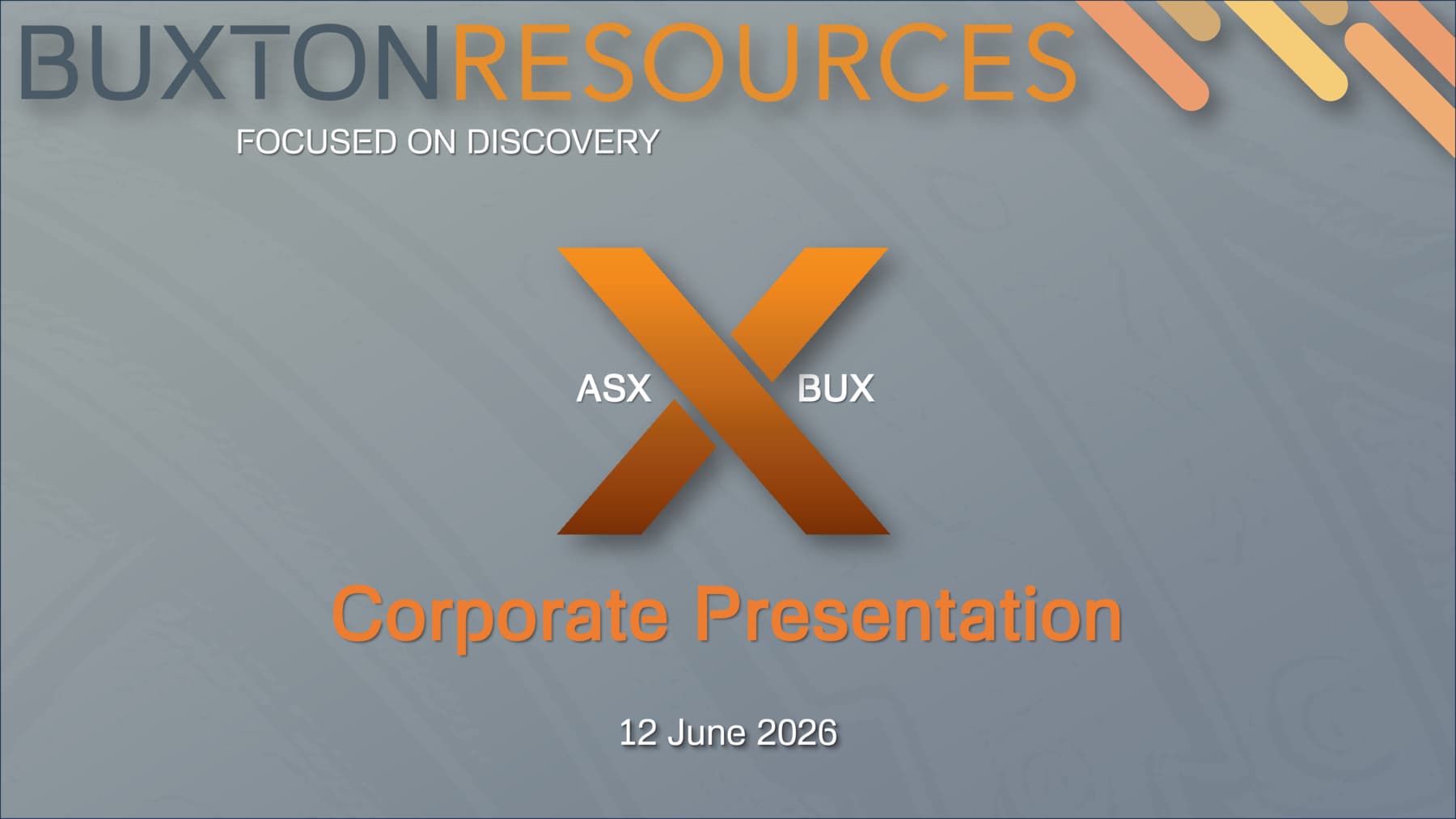 Corporate Presentation